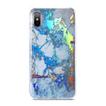 Luxury Holographic Glossy Marble iPhone Case