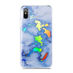 Luxury Holographic Glossy Marble iPhone Case