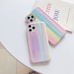 Pastel Holographic iPhone Case