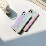 Pastel Holographic iPhone Case