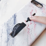 Soft Marble Integrated Ring Holder and Stand -  - CASEALY