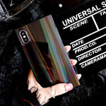 Laser Holographic Rectangular iPhone Case
