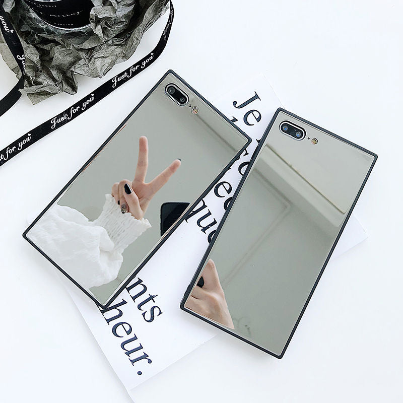 Rectangular Selfie Mirror iPhone Case