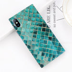 Mermaid Pattern Rectangular iPhone Case