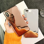 Clear Mirror iPhone Case
