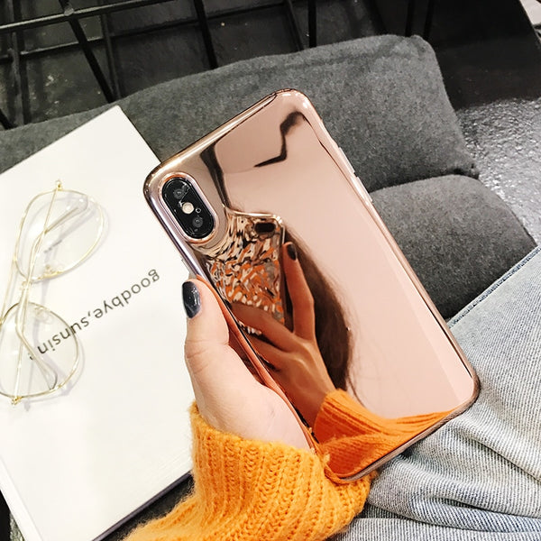 Clear Mirror iPhone Case