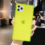 Neon Rectangular iPhone Case