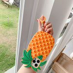 Summer Pineapple Bubbles iPhone Case