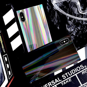 Laser Holographic Rectangular iPhone Case