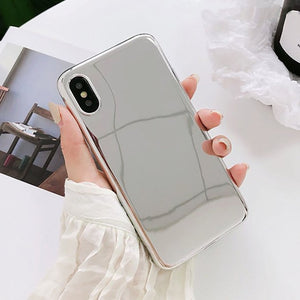Clear Mirror iPhone Case