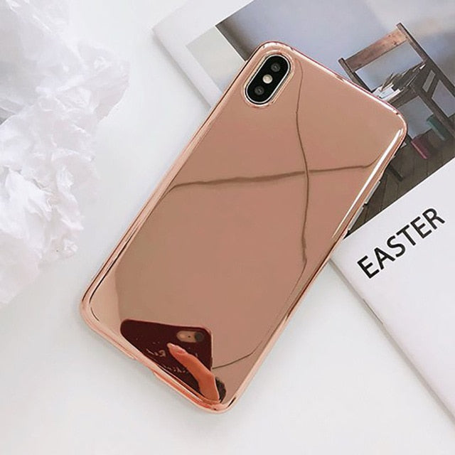 Clear Mirror iPhone Case